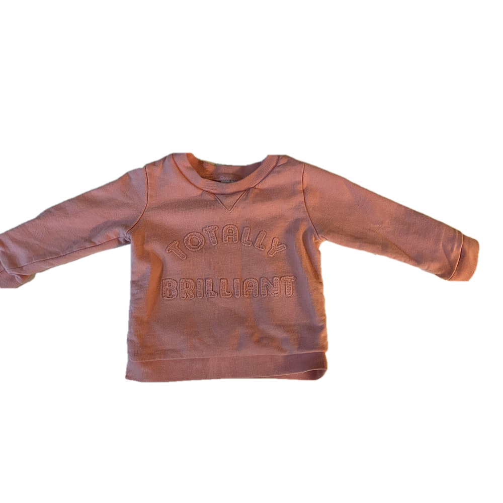 Carter's Girl Sweatshirt, Pink, 9 Months